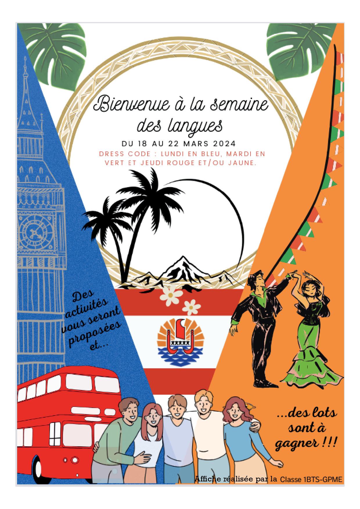 Semaine des langues affiche générale