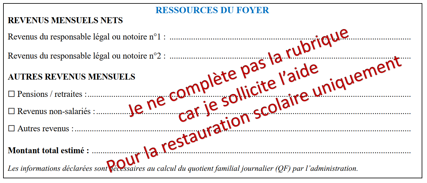 Image centrée